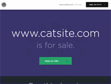 Tablet Screenshot of catsite.com